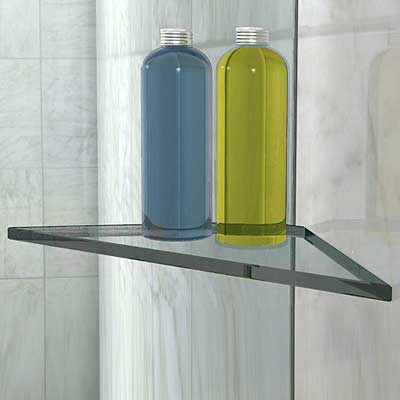 Shower Screen Glass Shelf