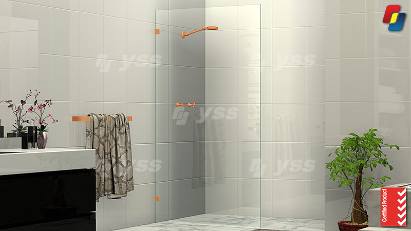Fixed Panel Walk In Shower Screen