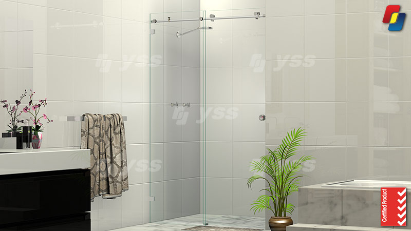 Wall to Wall Sliding Shower Screen