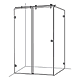 Frameless Corner Sliding Door Shower Screen